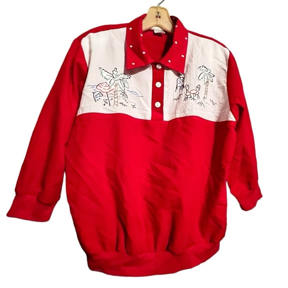 Vintage GW Petite Embroidered Shirt